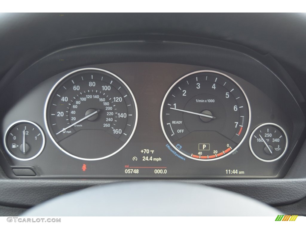2015 3 Series 328i xDrive Sedan - Mineral Grey Metallic / Black photo #21