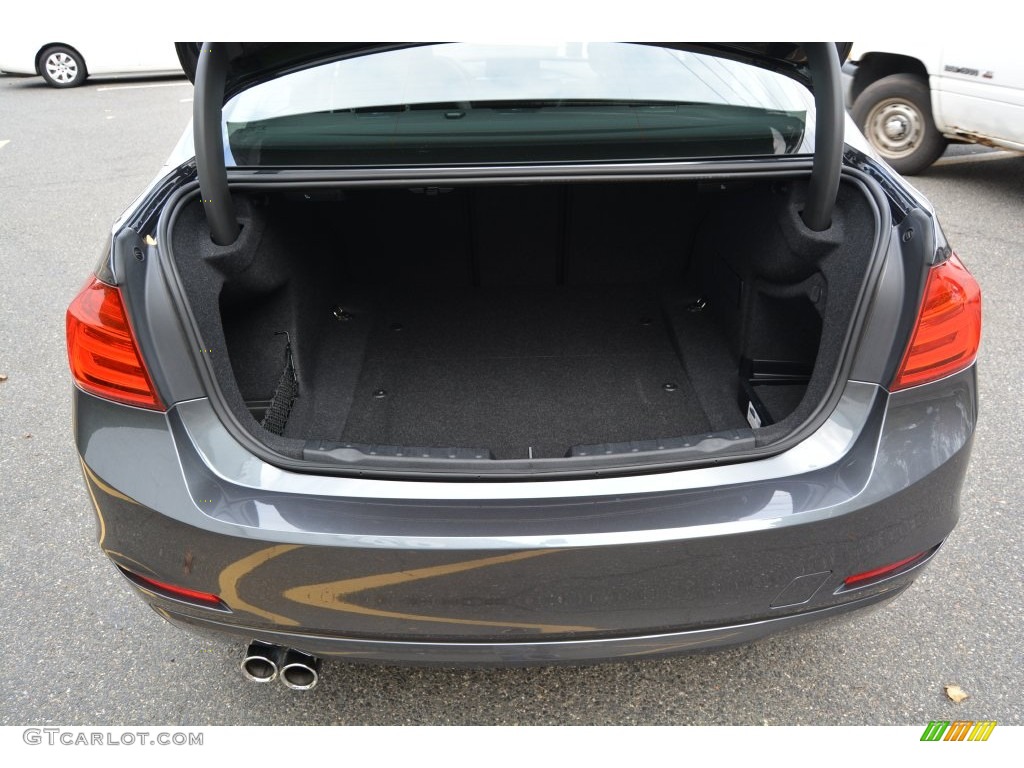 2015 3 Series 328i xDrive Sedan - Mineral Grey Metallic / Black photo #22