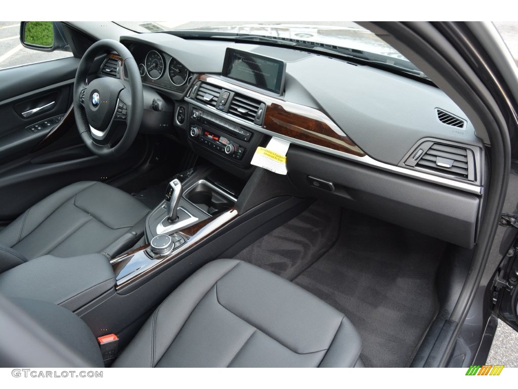 2015 3 Series 328i xDrive Sedan - Mineral Grey Metallic / Black photo #27