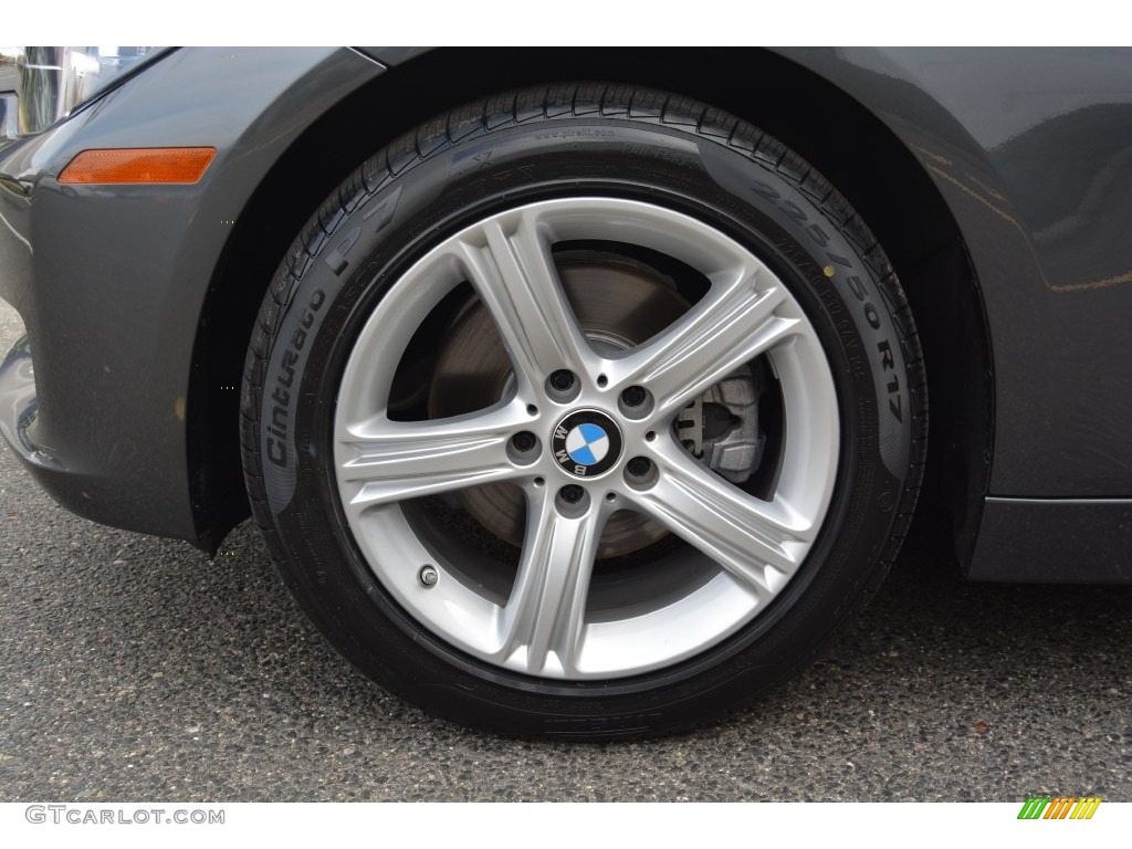 2015 3 Series 328i xDrive Sedan - Mineral Grey Metallic / Black photo #32