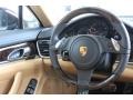 Luxor Beige Steering Wheel Photo for 2016 Porsche Panamera #108510071
