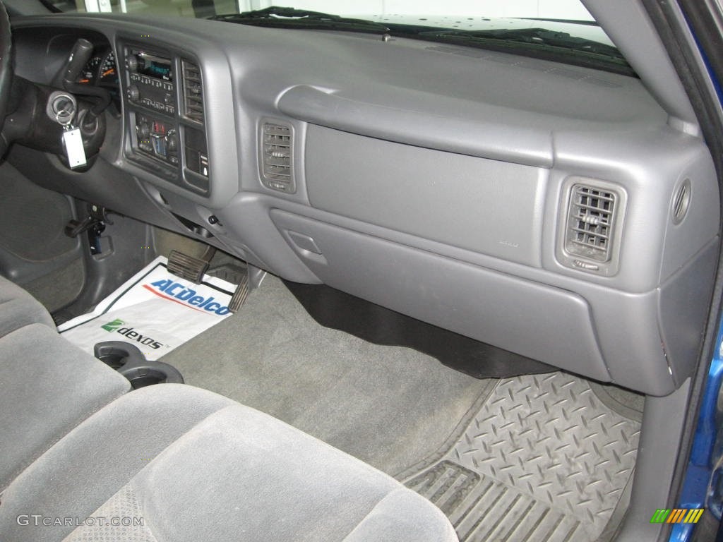2003 Silverado 1500 LS Extended Cab - Arrival Blue Metallic / Dark Charcoal photo #11