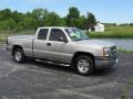 2005 Silver Birch Metallic Chevrolet Silverado 1500 Z71 Extended Cab 4x4  photo #1