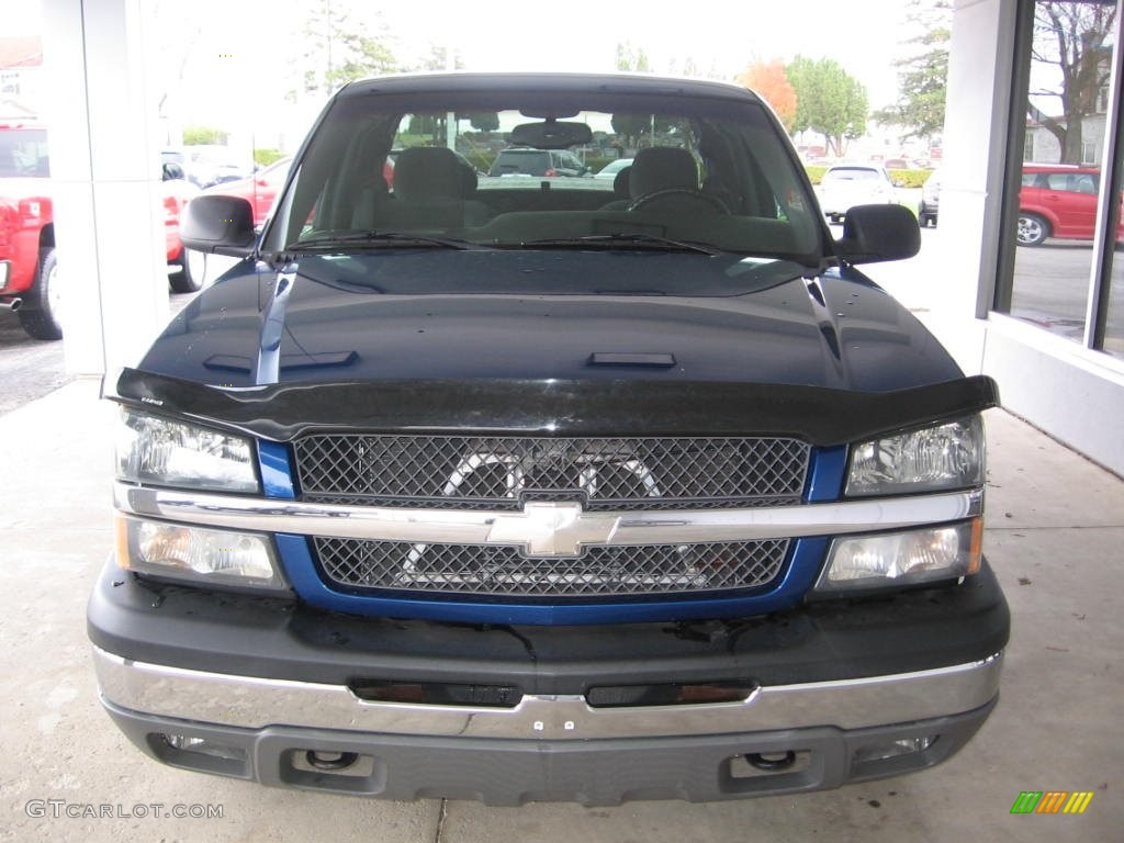 2003 Silverado 1500 LS Extended Cab - Arrival Blue Metallic / Dark Charcoal photo #21