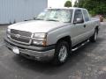 2005 Silver Birch Metallic Chevrolet Silverado 1500 Z71 Extended Cab 4x4  photo #4