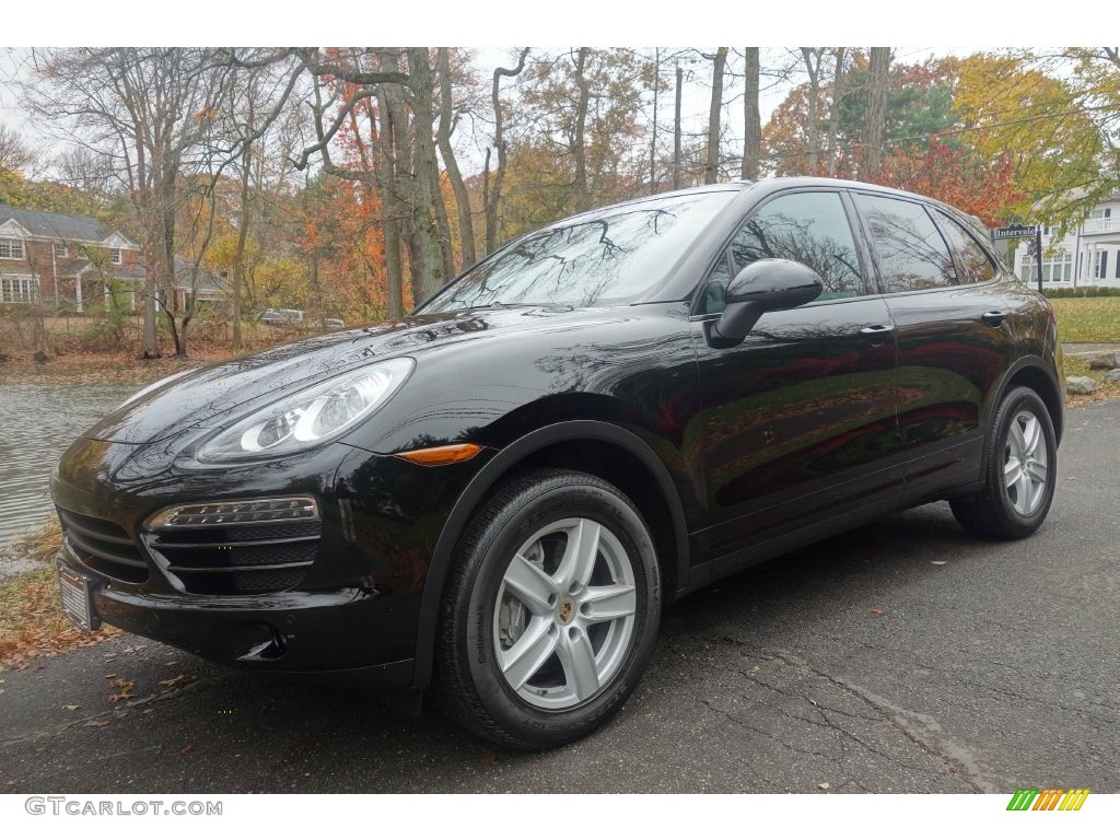 2013 Black Porsche Cayenne 108506027 Car Color Galleries