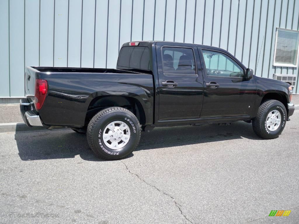 2006 Colorado LT Crew Cab - Black / Very Dark Pewter photo #4