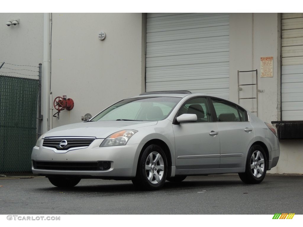 2007 Altima 2.5 S - Radiant Silver Metallic / Charcoal photo #9