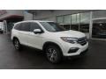 2016 White Diamond Pearl Honda Pilot EX-L AWD  photo #1