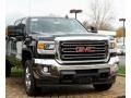 Front 3/4 View of 2015 Sierra 2500HD SLE Crew Cab 4x4