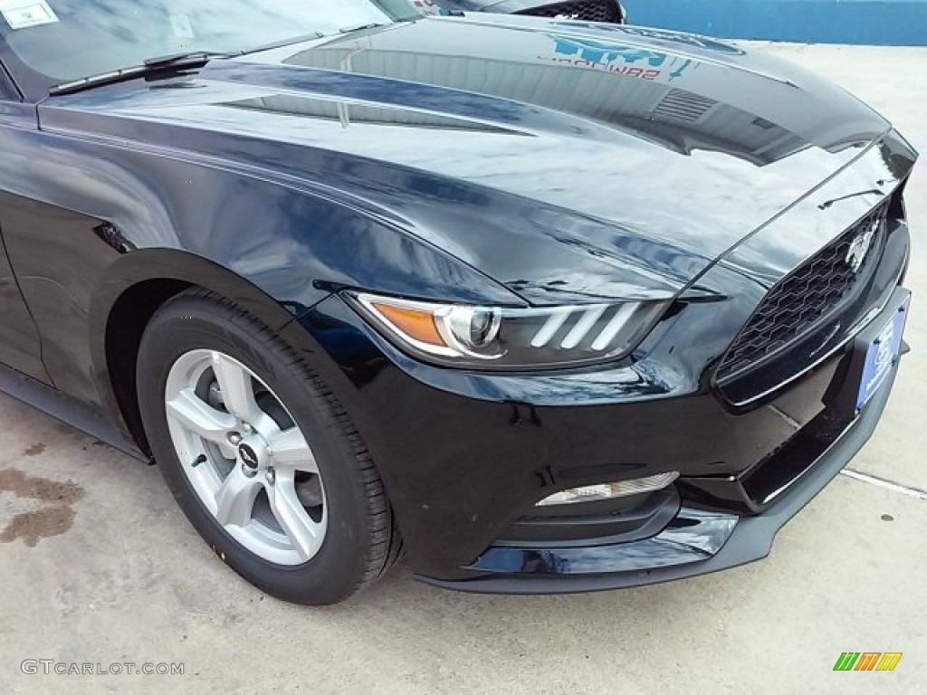 2016 Mustang V6 Coupe - Shadow Black / Ebony photo #2
