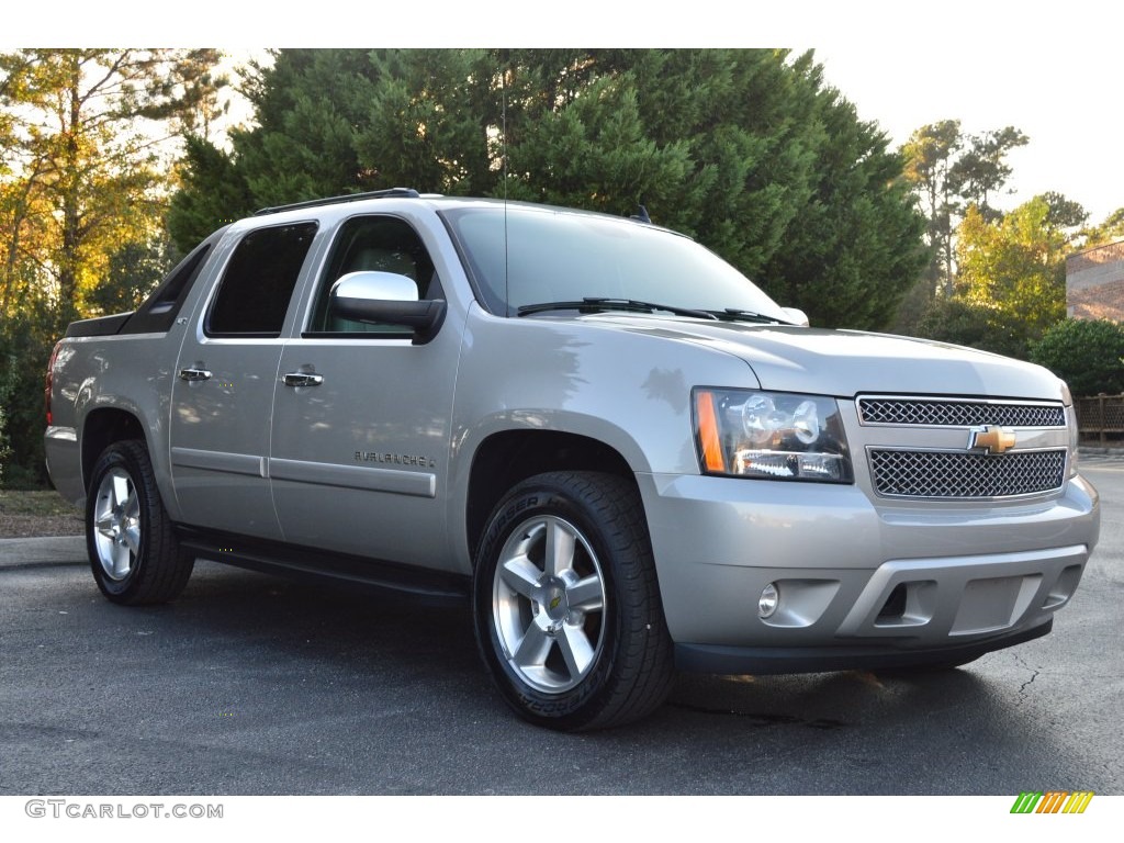 2008 Avalanche LTZ - Silver Birch Metallic / Dark Titanium/Light Titanium photo #2