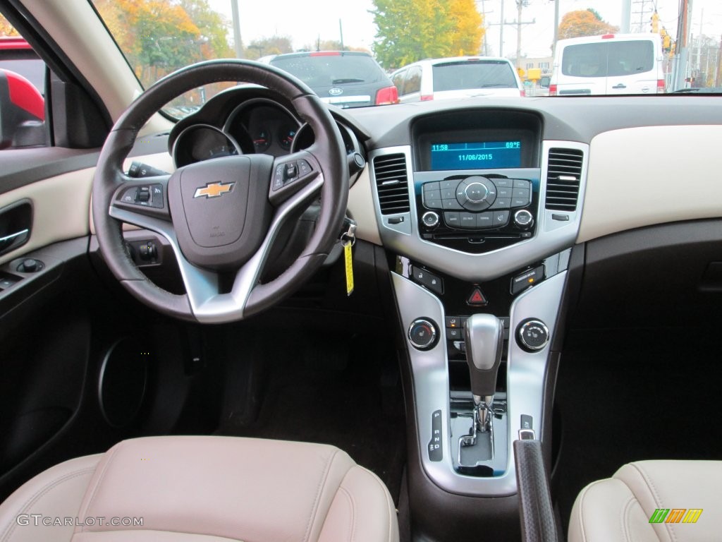 2012 Cruze LT - Crystal Red Metallic / Cocoa/Light Neutral photo #10