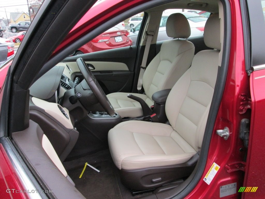 2012 Cruze LT - Crystal Red Metallic / Cocoa/Light Neutral photo #15