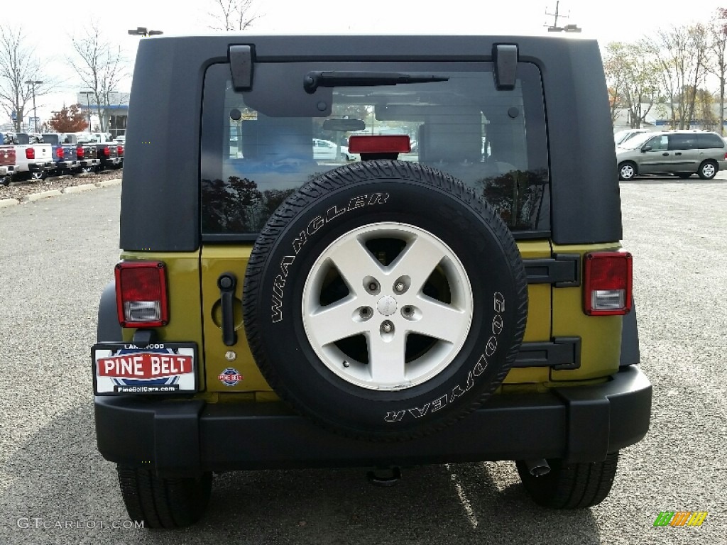 2007 Wrangler X 4x4 - Rescue Green Metallic / Dark Slate Gray/Medium Slate Gray photo #8