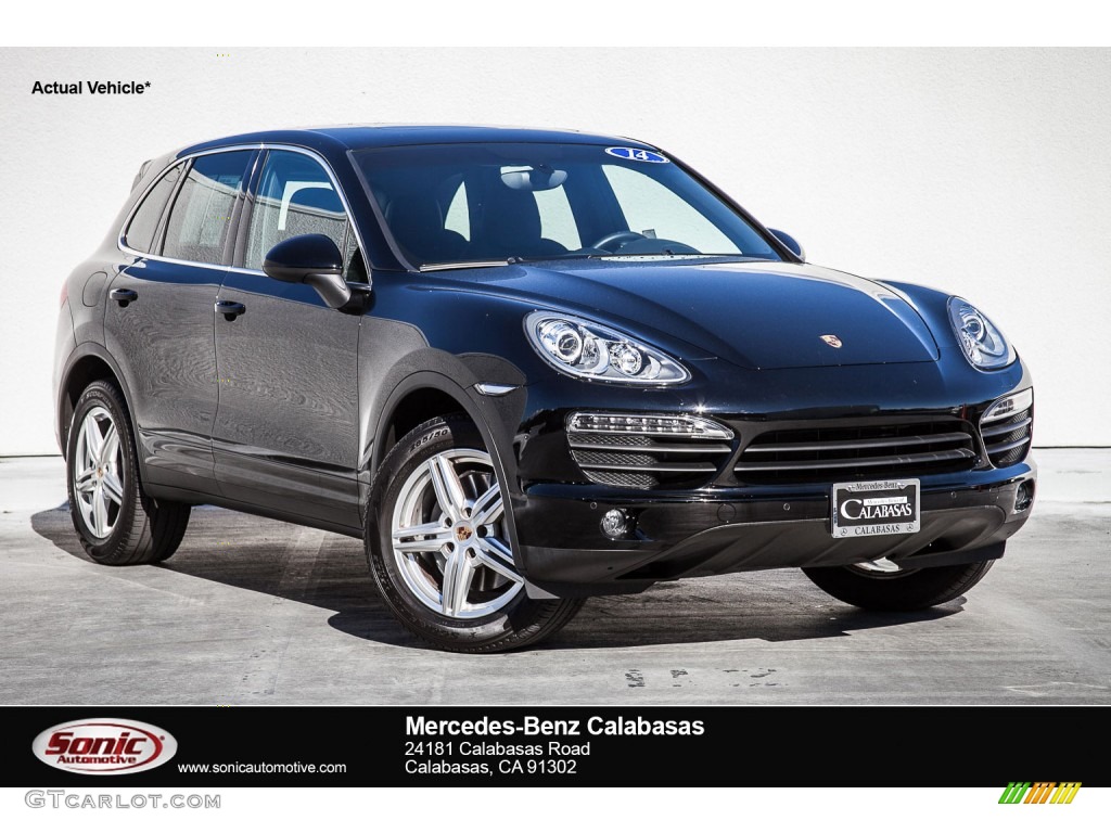 2014 Black Porsche Cayenne S 108506013 Car Color Galleries