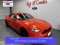 2016 Competition Orange Ford Mustang GT Premium Coupe  photo #1