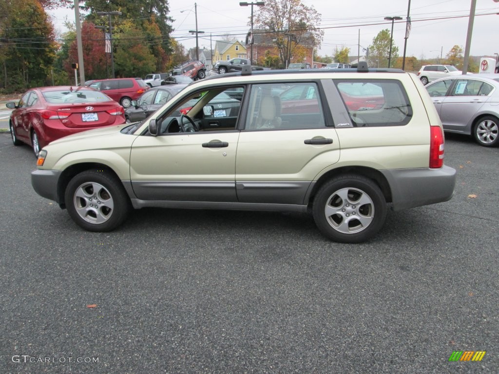 2004 Forester 2.5 XS - Sierra Gold Metallic / Beige photo #9