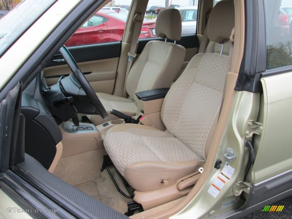 2004 Forester 2.5 XS - Sierra Gold Metallic / Beige photo #15