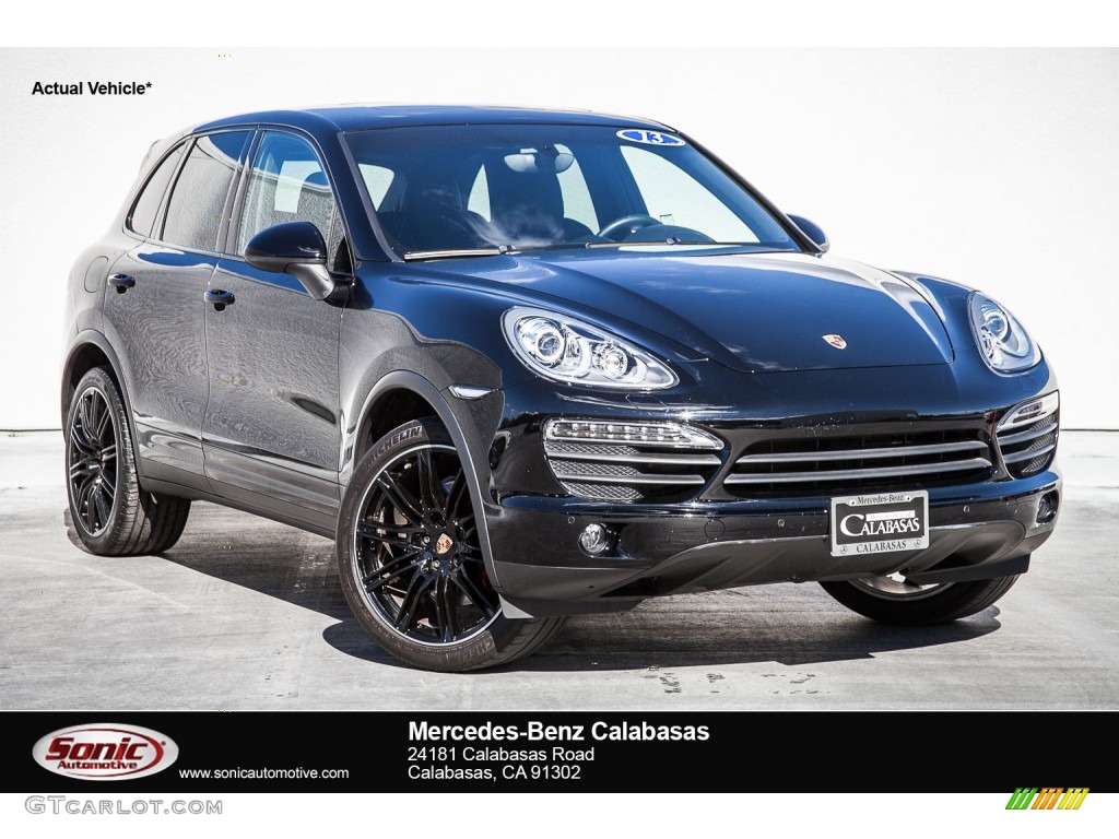 2013 Black Porsche Cayenne S 108506012 Photo 28 Car Color Galleries