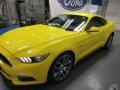 2016 Triple Yellow Tricoat Ford Mustang GT Coupe  photo #3