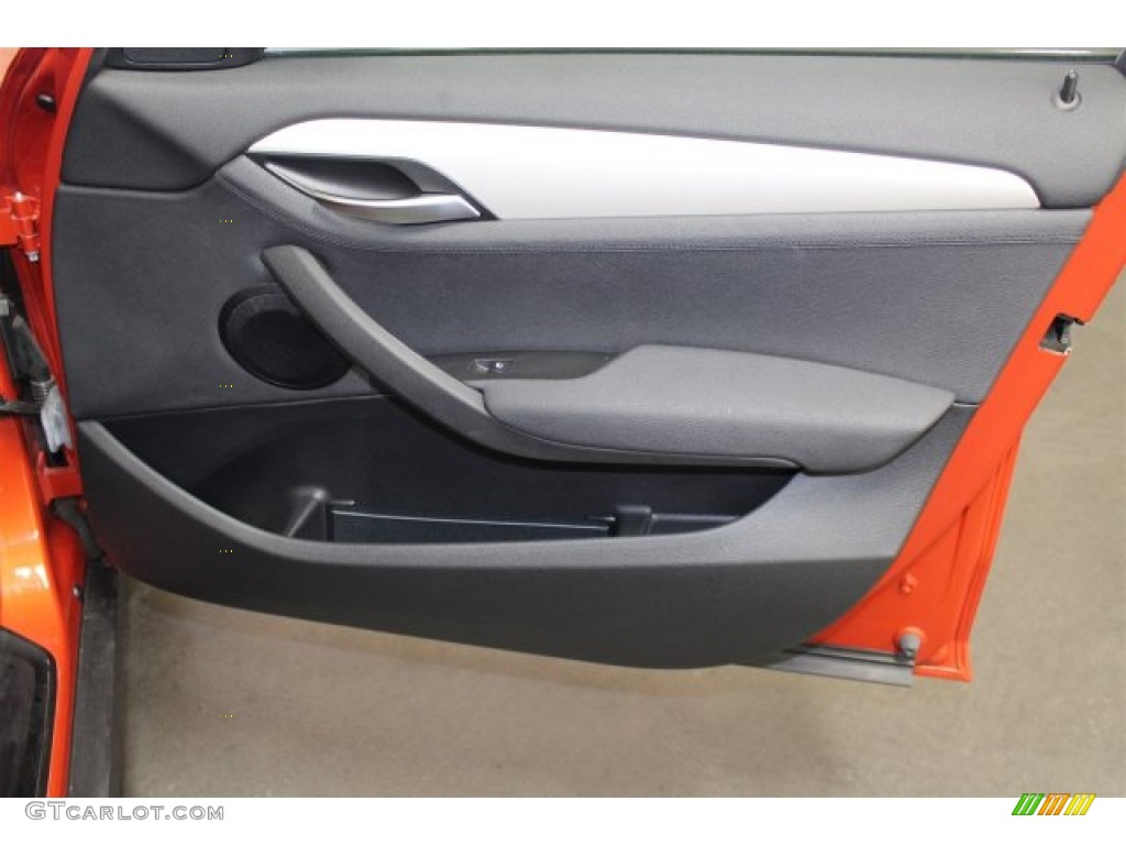 2013 X1 sDrive 28i - Valencia Orange / Black photo #15
