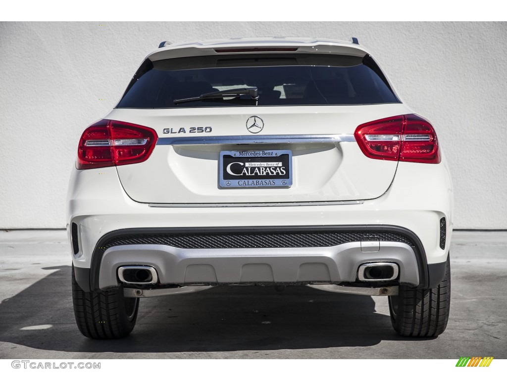 2016 GLA 250 4Matic - Cirrus White / Black photo #3