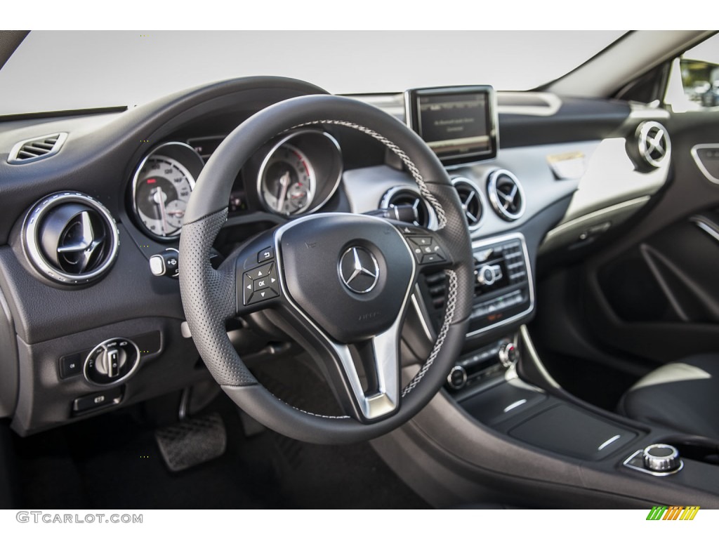 2016 Mercedes-Benz GLA 250 4Matic Black Dashboard Photo #108525398