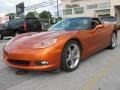 2008 Atomic Orange Metallic Chevrolet Corvette Coupe  photo #1
