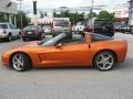 2008 Atomic Orange Metallic Chevrolet Corvette Coupe  photo #3