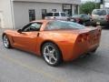 2008 Atomic Orange Metallic Chevrolet Corvette Coupe  photo #4