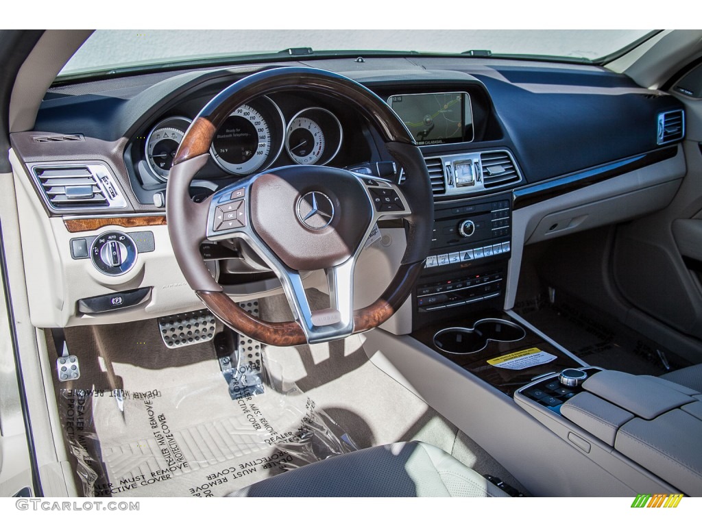2016 E 400 Cabriolet - Dune Silver Metallic / Silk Beige/Espresso Brown photo #5