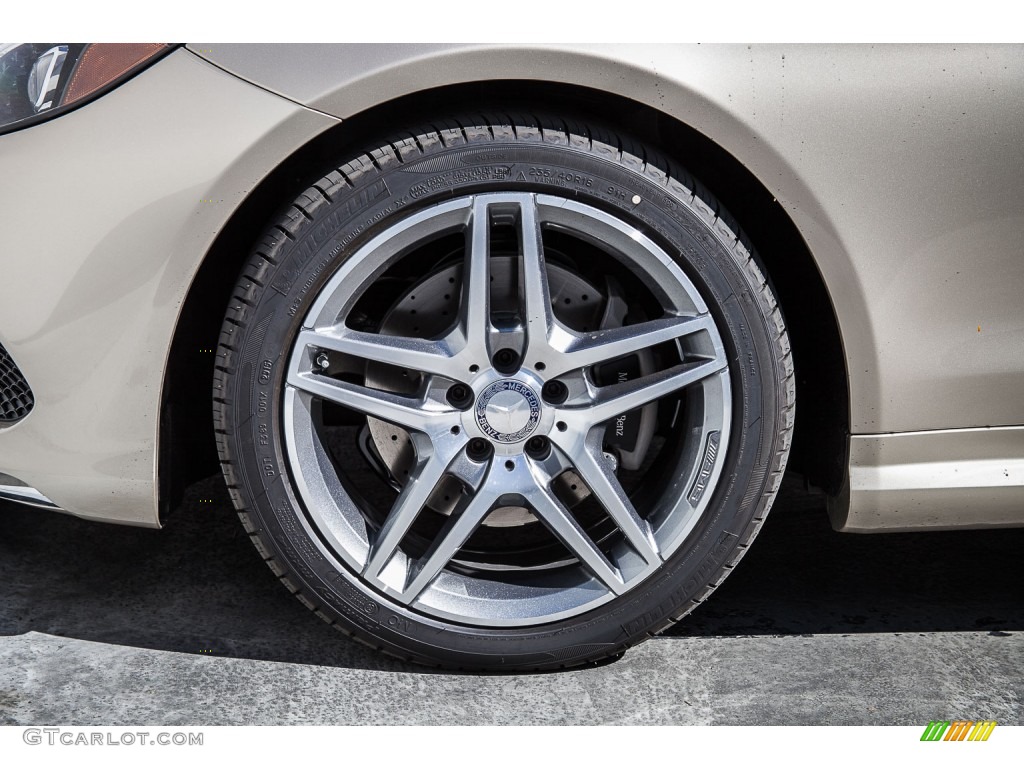 2016 E 400 Cabriolet - Dune Silver Metallic / Silk Beige/Espresso Brown photo #10