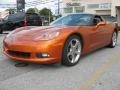 2008 Atomic Orange Metallic Chevrolet Corvette Coupe  photo #11