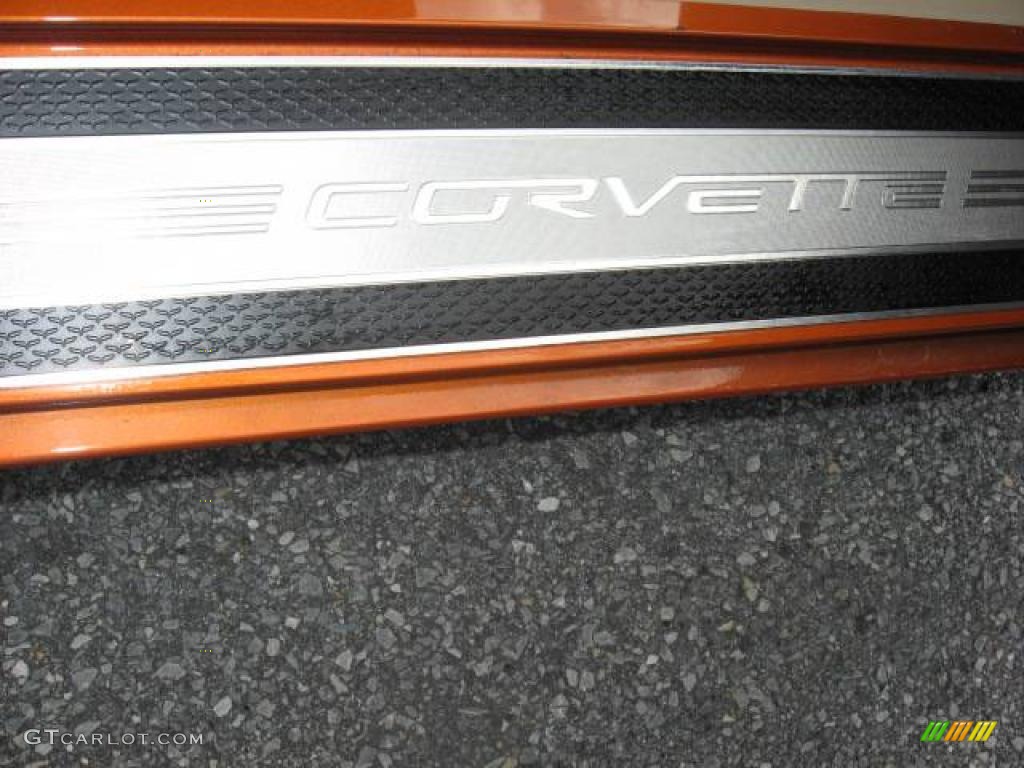 2008 Corvette Coupe - Atomic Orange Metallic / Cashmere photo #28