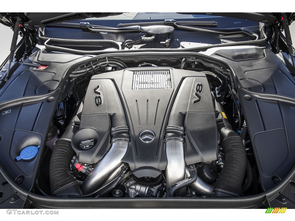 2016 Mercedes-Benz S 550 Sedan 4.7 Liter biturbo DI DOHC 32-Valve VVT V8 Engine Photo #108528425
