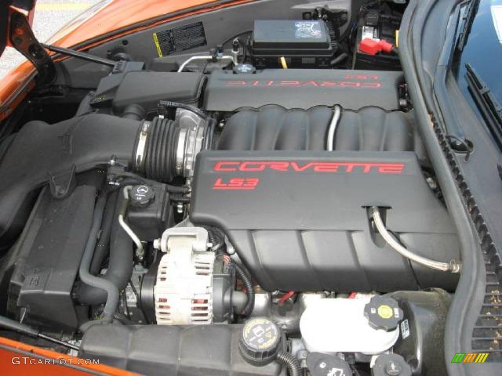 2008 Corvette Coupe - Atomic Orange Metallic / Cashmere photo #31