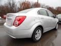 2016 Silver Ice Metallic Chevrolet Sonic LT Sedan  photo #6