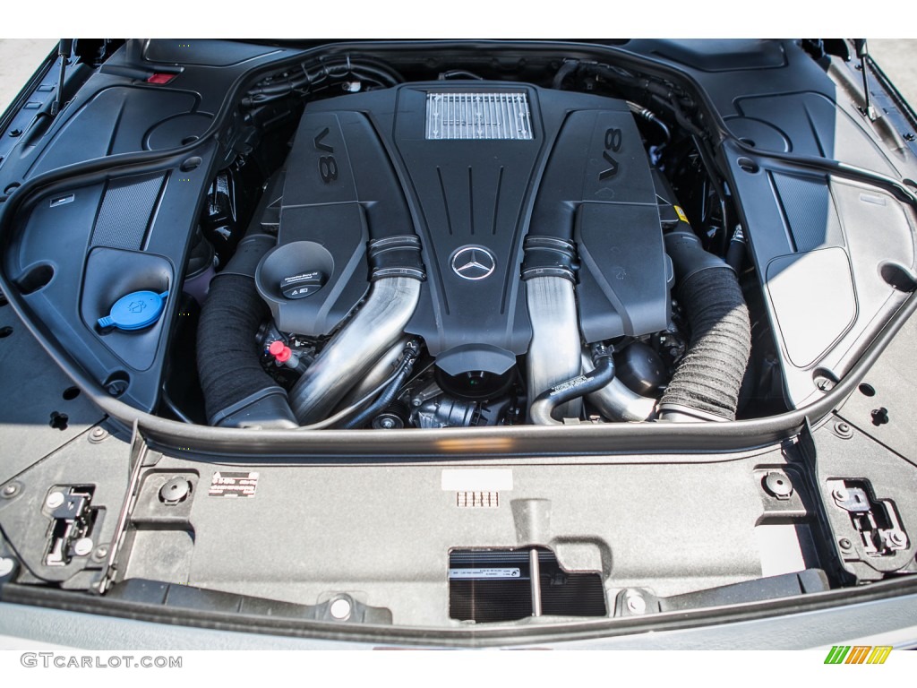 2016 Mercedes-Benz S 550 Sedan 4.7 Liter biturbo DI DOHC 32-Valve VVT V8 Engine Photo #108528890