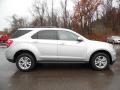 2016 Silver Ice Metallic Chevrolet Equinox LT AWD  photo #4