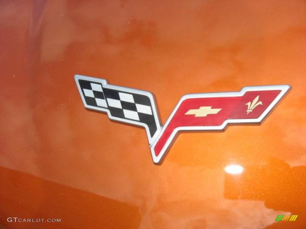 2008 Corvette Coupe - Atomic Orange Metallic / Cashmere photo #37