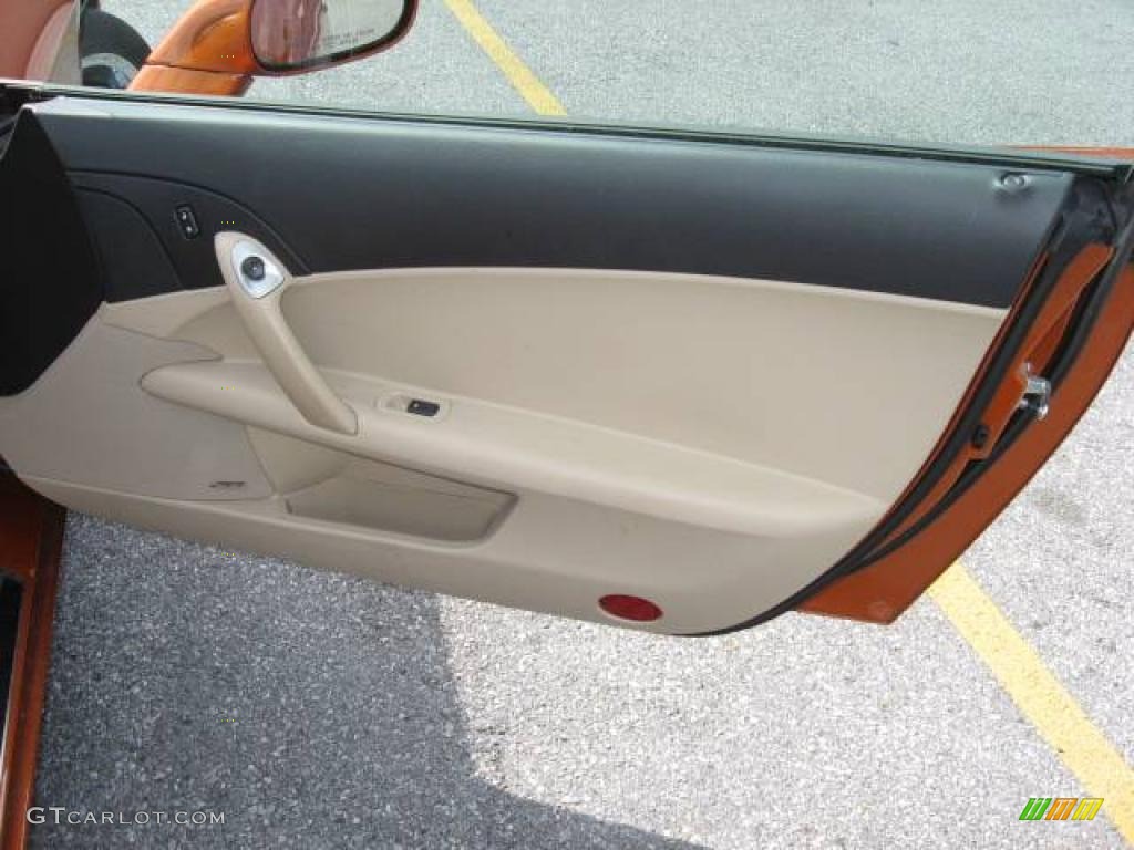 2008 Corvette Coupe - Atomic Orange Metallic / Cashmere photo #40