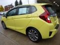 2015 Mystic Yellow Pearl Honda Fit EX  photo #10