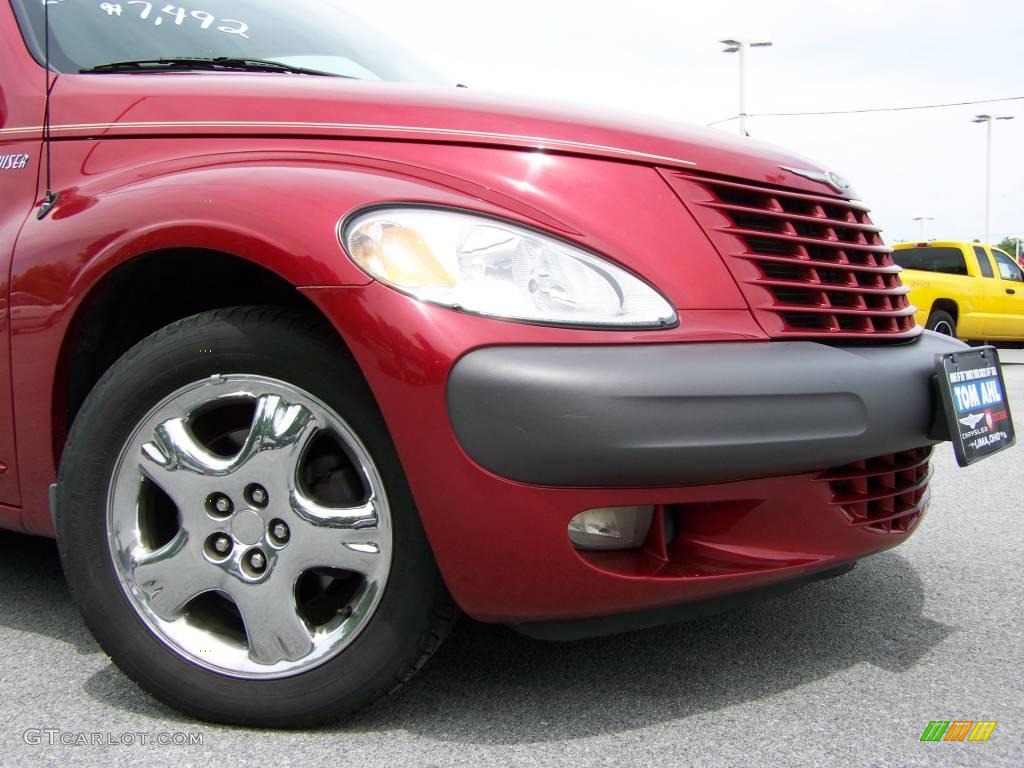 2001 PT Cruiser Limited - Inferno Red Pearl / Charcoal photo #7