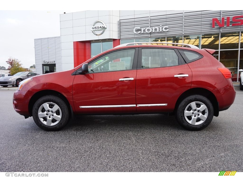 2015 Rogue Select S - Cayenne Red / Gray photo #2