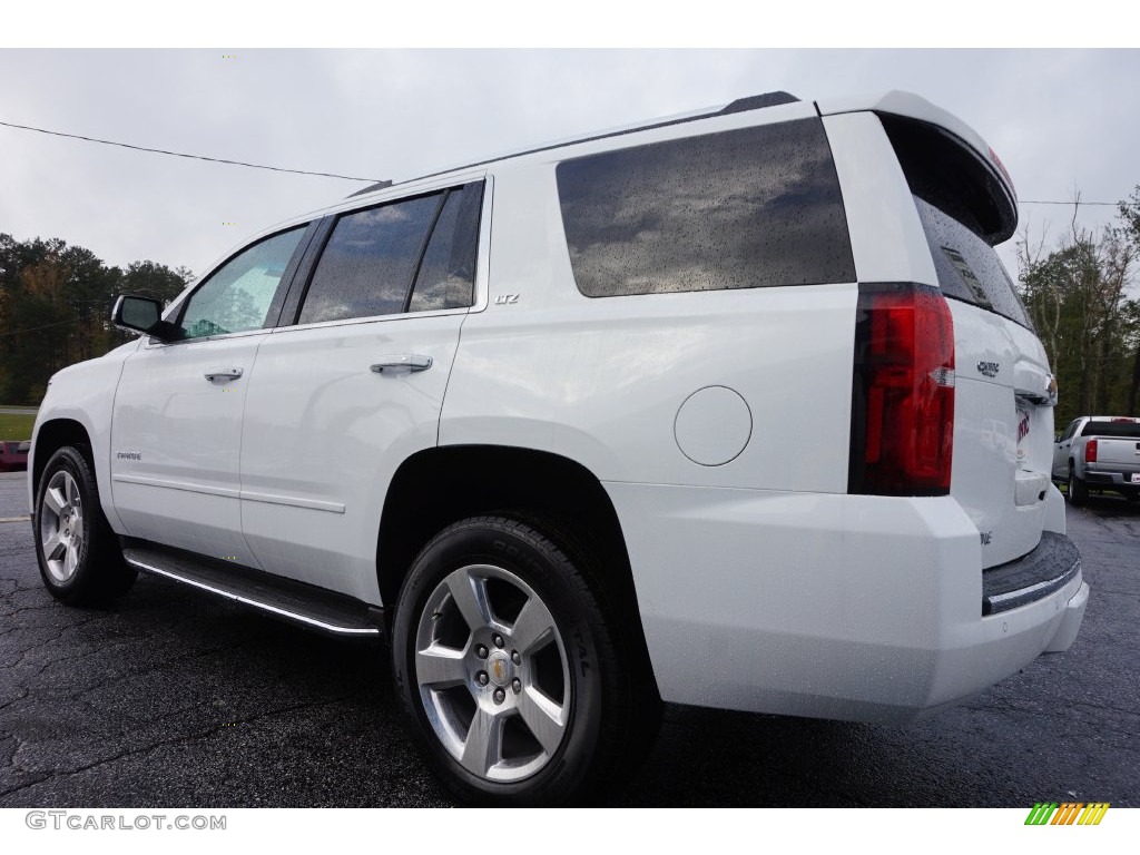 2016 Tahoe LTZ - Summit White / Cocoa/Dune photo #5