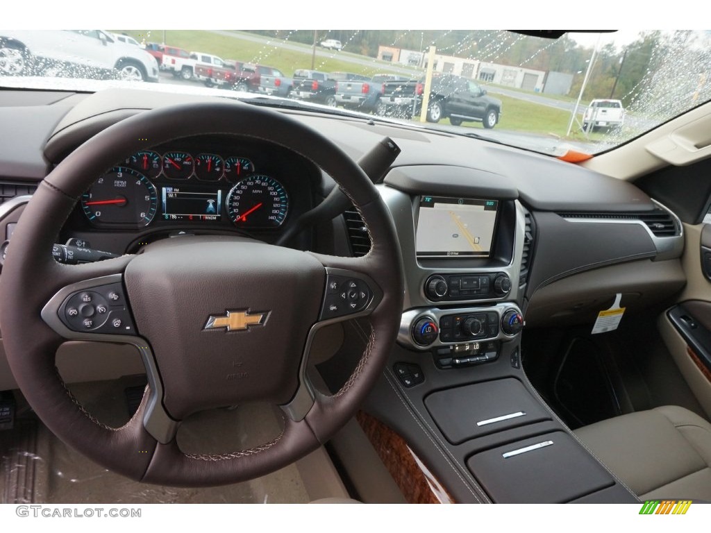 2016 Tahoe LTZ - Summit White / Cocoa/Dune photo #10