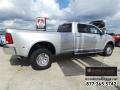 2012 Bright Silver Metallic Dodge Ram 3500 HD Laramie Longhorn Crew Cab 4x4 Dually  photo #8