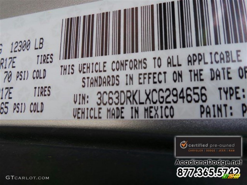 2012 Ram 3500 HD Laramie Longhorn Crew Cab 4x4 Dually - Bright Silver Metallic / Dark Slate/Russet photo #16