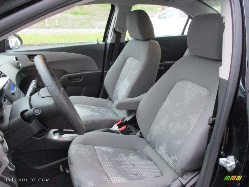 2016 Chevrolet Sonic LS Sedan Front Seat Photo #108534820
